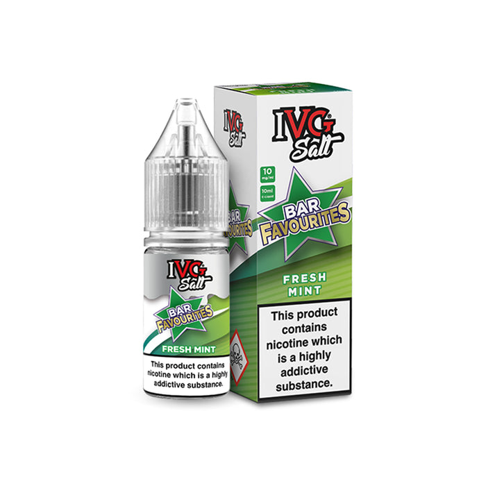 IVG Bar Favourites Fresh Mint 10ml Nicotine E-Liquid by IVG
