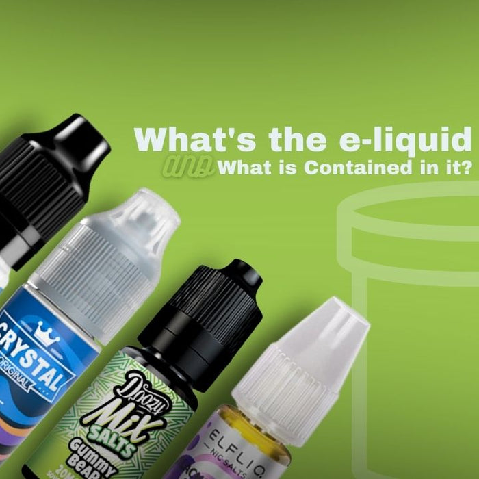What's inside E-liquid