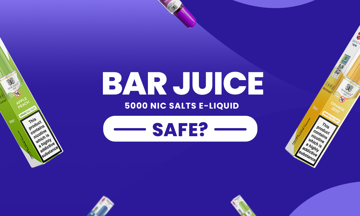 Are Bar Juice 5000 Nic Salts Safe? What UK Vapers Need to Know Are Bar Juice 5000 Nic Salts Safe? What UK Vapers Need to Know
