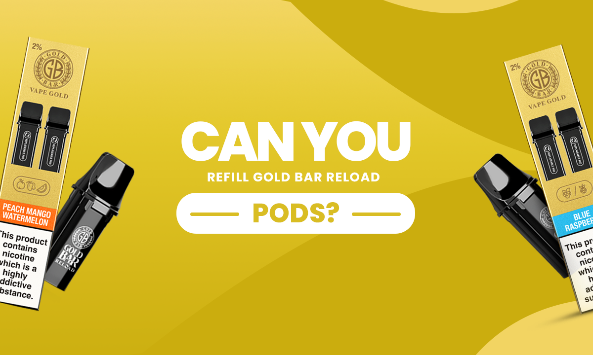 Can You Refill Gold Bar Reload Pods?