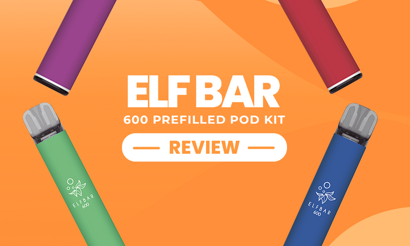 Elf Bar 600 Prefilled Pod Kit Review - Golden Vape Elf Bar 600 Prefilled Pod Kit Review - Golden Vape