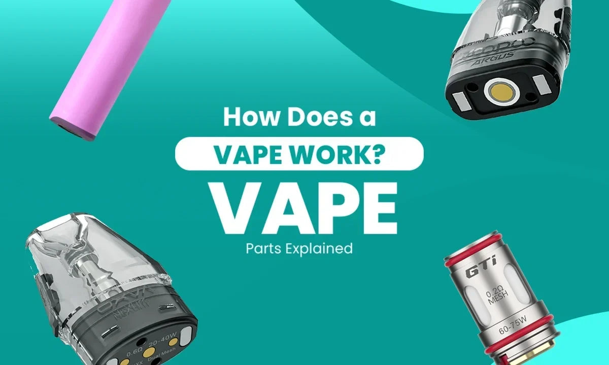How Does a Vape Work? Vape Parts Explained