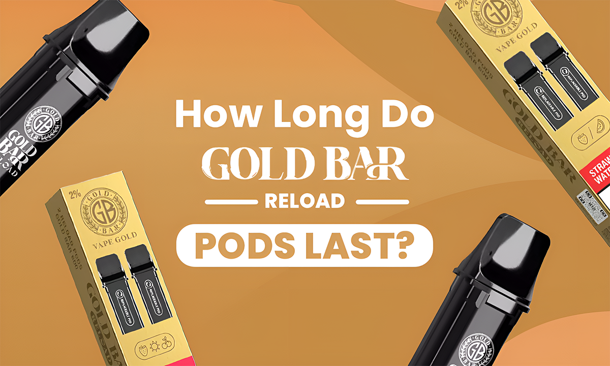aspire tekno avp pro coil replacement pod 2ml 1pc How Long Do Gold Bar Reload Pods Last? Puff Count Explained