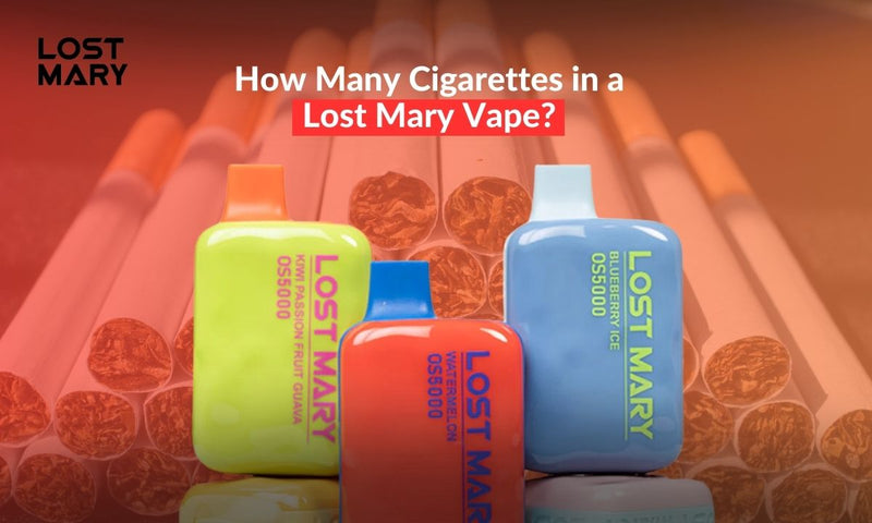 How Many Cigarettes in a Lost Mary Vape? - Golden Vape How Many Cigarettes in a Lost Mary Vape? - Golden Vape