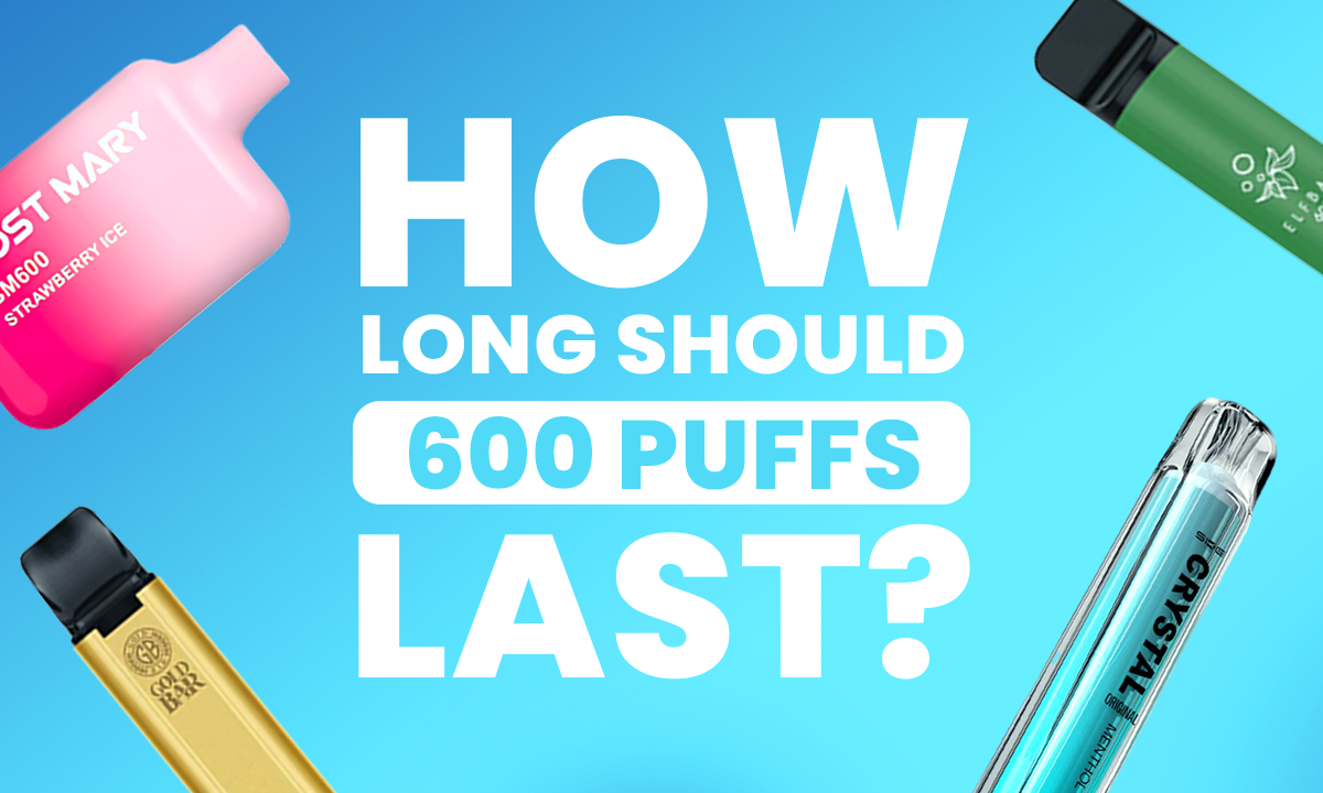 How Long Should a 600 Puff Vape Last?