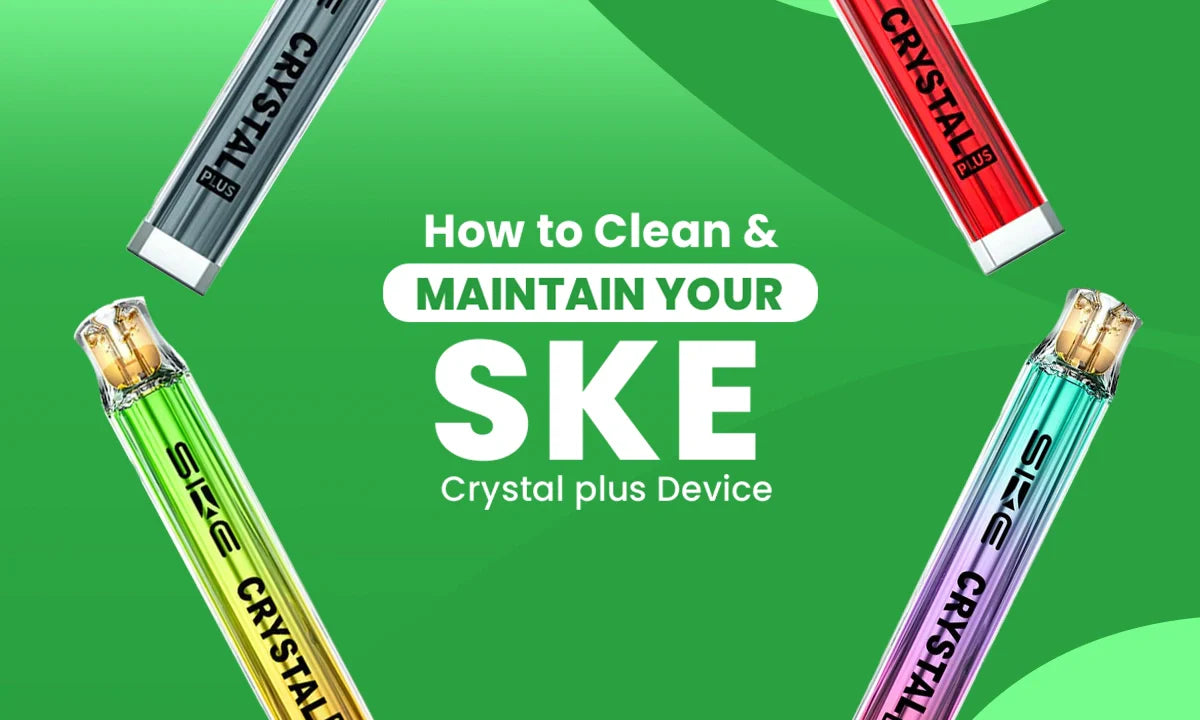 How to Clean & Maintain Your SKE Crystal Plus Device
