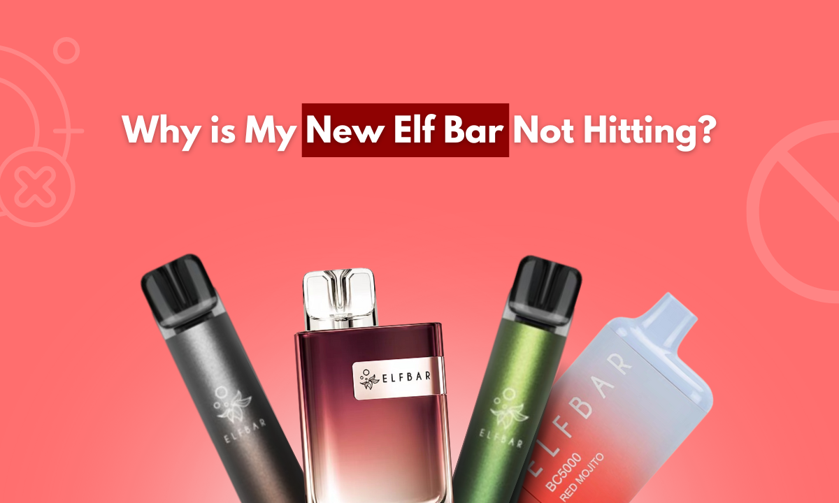Why Is My New Elf Bar Not Hitting? Easy Tips! - Golden Vape Why Is My New Elf Bar Not Hitting? Easy Tips! - Golden Vape