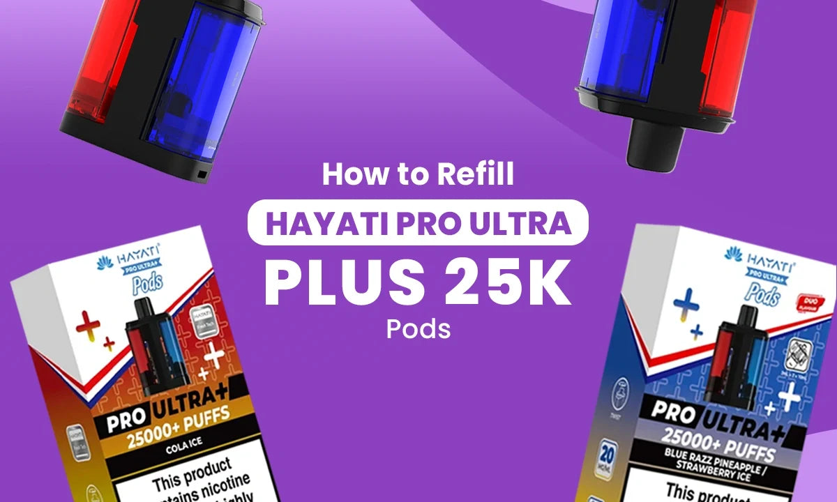 How to Refill Hayati Pro Ultra Plus 25K Pods