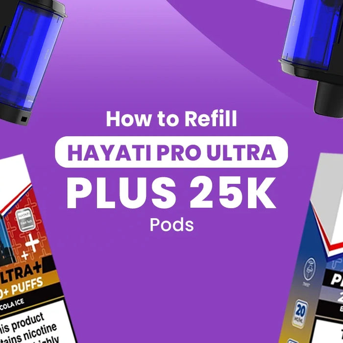 How to Refill Hayati Pro Ultra Plus 25K Pods