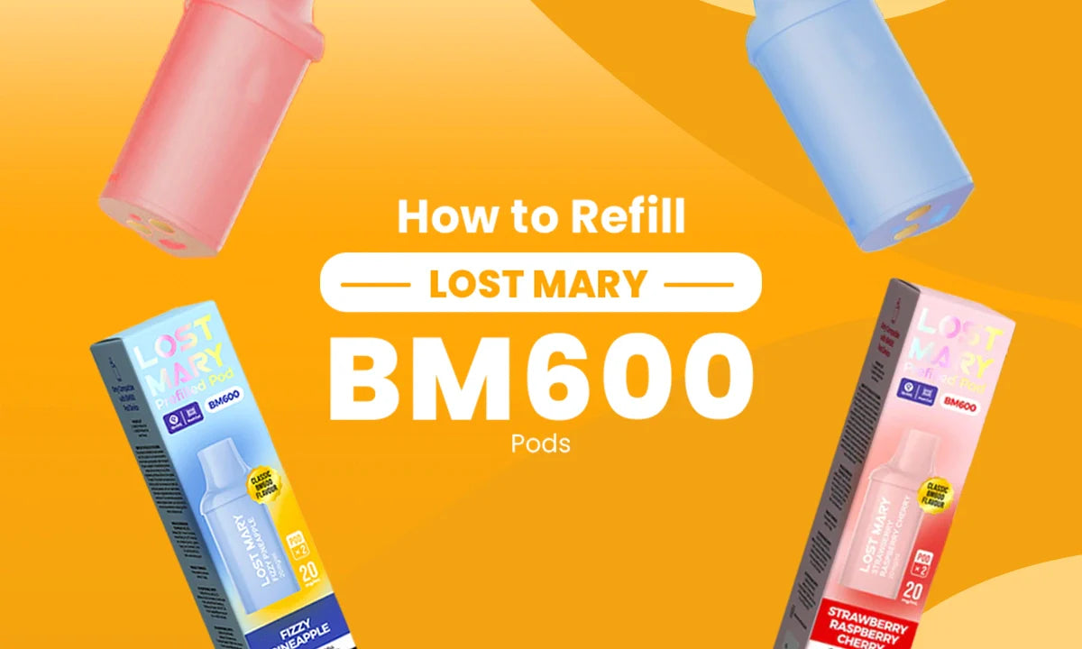 How to Refill Lost Mary BM600 Pods?