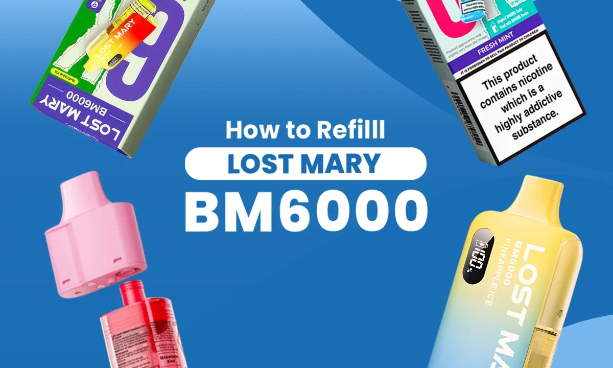How to Refill Lost Mary BM6000