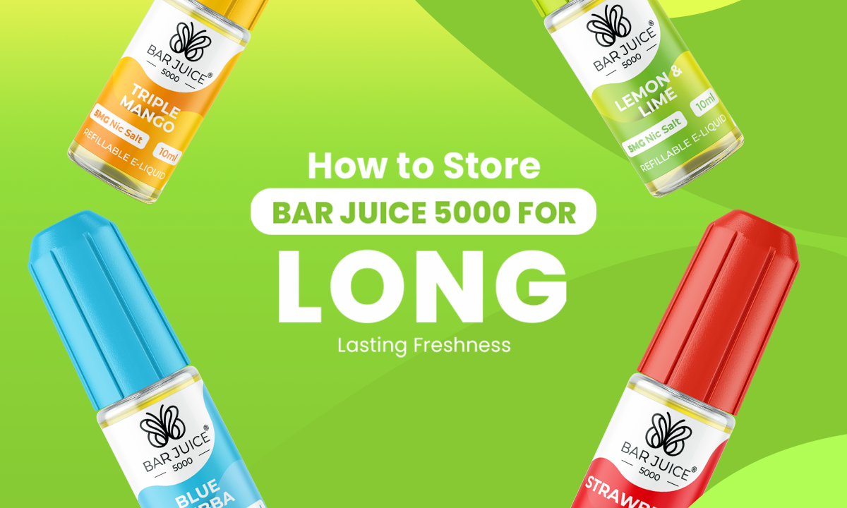How to Store Bar Juice 5000 Nic Salts for Long-Lasting Freshness - Golden Vape How to Store Bar Juice 5000 Nic Salts for Long-Lasting Freshness - Golden Vape