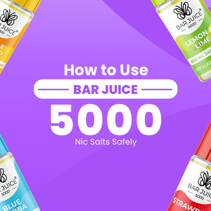 How to Use Bar Juice 5000 Nic Salts Safely