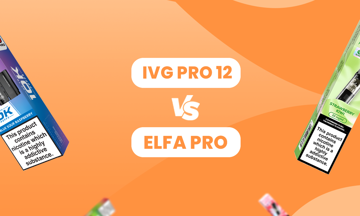 IVG Pro 12 Pods vs ELFA Pro Pods
