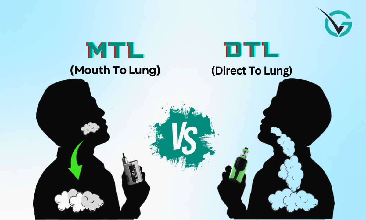 MTL and DTL Vaping: What's the Difference? - Golden Vape MTL and DTL Vaping: What's the Difference? - Golden Vape