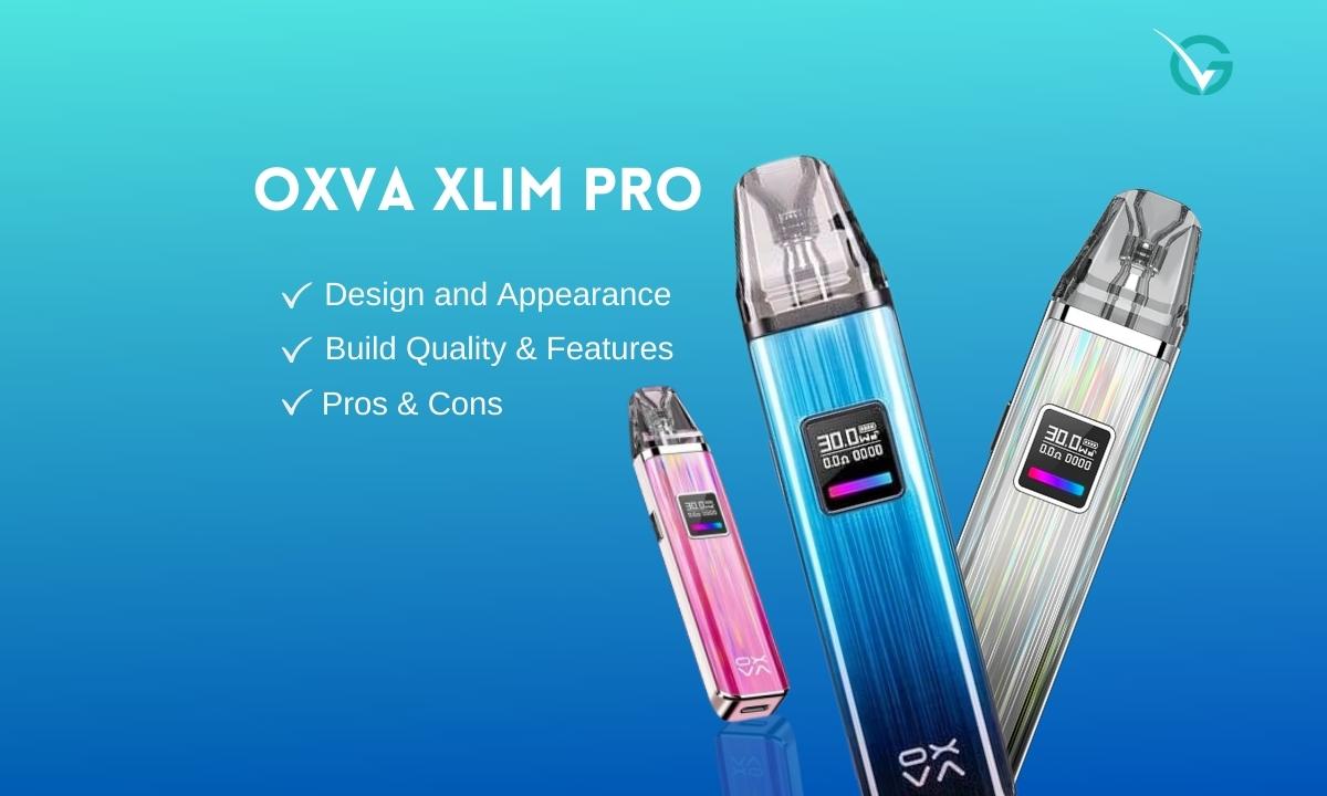 oxva xlim pro dimensions OXVA Xlim Pro Pod Kit VS OXVA Xlim Pod Kit Review – Vape Wholesale Global main image 1
