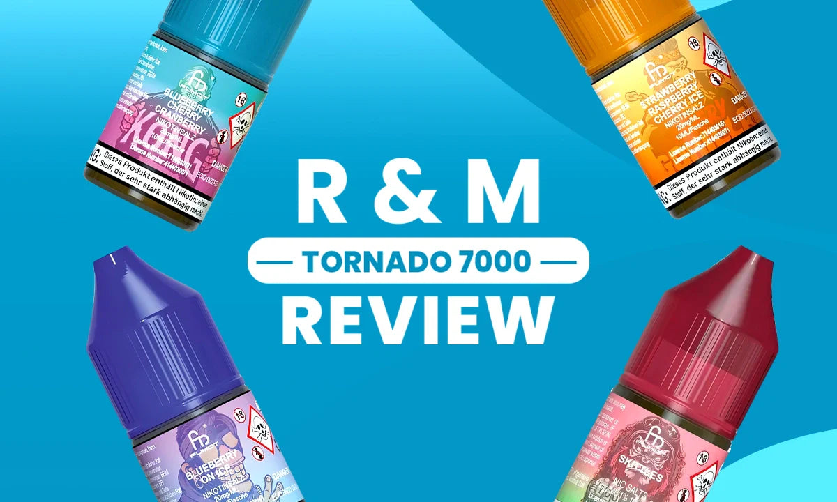 R and M Tornado 7000 Nic Salt Review - Golden Vape R and M Tornado 7000 Nic Salt Review - Golden Vape