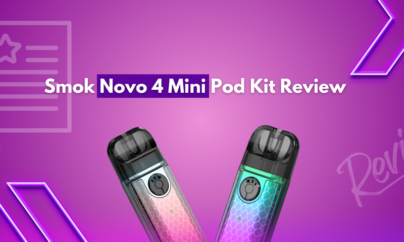 Smok Novo 4 Mini Pod Kit Review - Golden Vape Smok Novo 4 Mini Pod Kit Review - Golden Vape