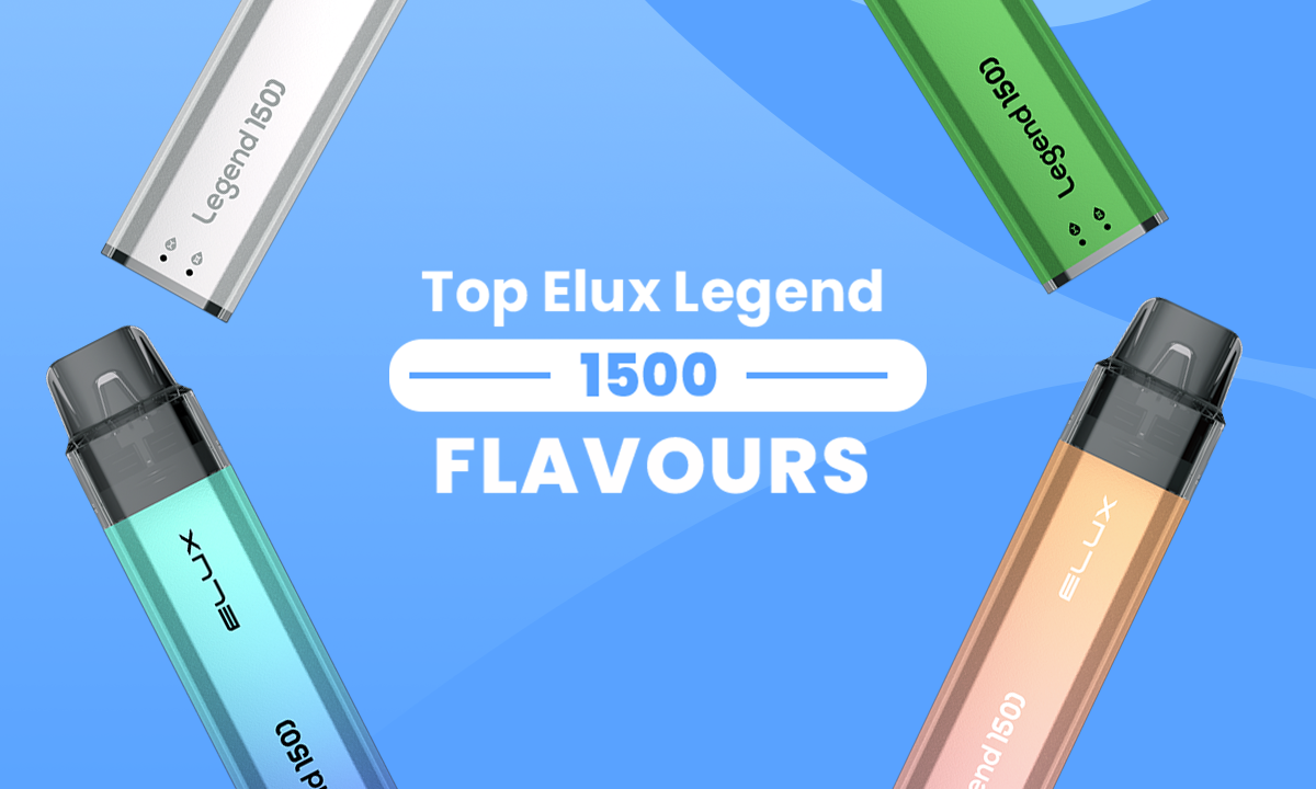 Top Elux Legend 1500 Flavours Review - Golden Vape Top Elux Legend 1500 Flavours Review - Golden Vape