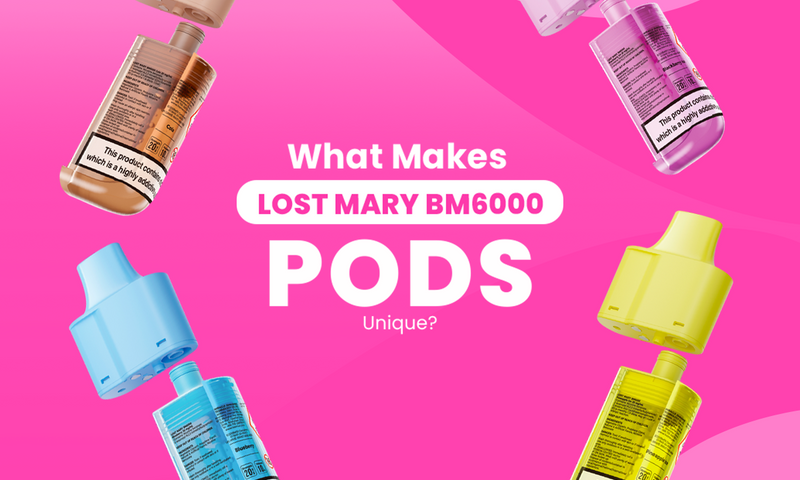 What Makes Lost Mary BM 6000 Pods Unique What Makes Lost Mary BM 6000 Pods Unique