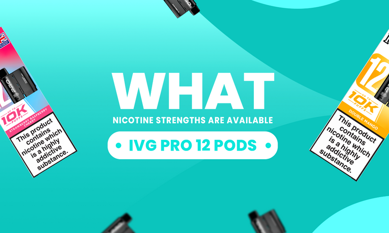 ivg vape nicotine percentage IVG 2400 Disposable Vape Kit Review main image 0