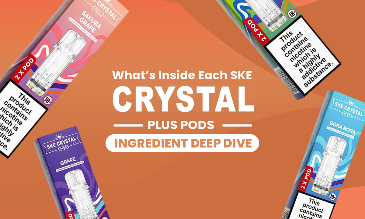 What’s Inside Each SKE Crystal Plus Pod