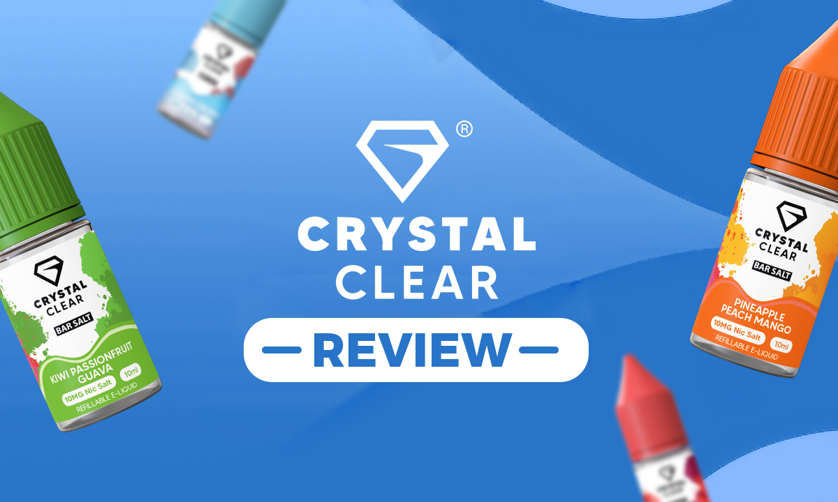 Crystal Clear Bar Salt Nic Salt Review