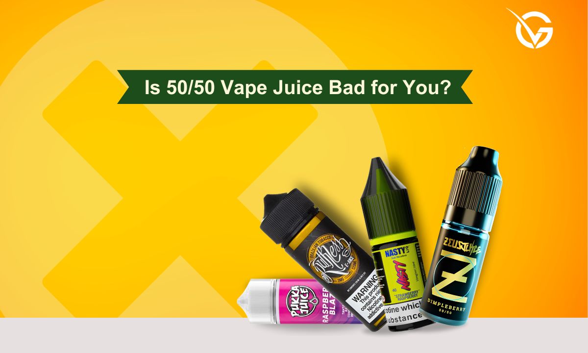Is 50/50 Vape Juice Bad for You Golden Vape