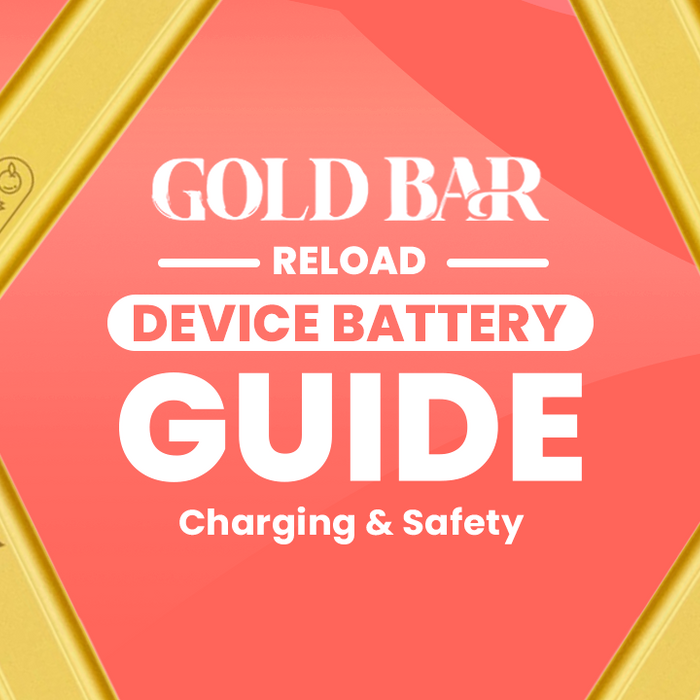 gold bar reload device battery