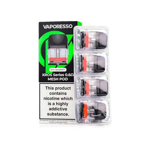 Vaporesso XROS Replacement Pods - Pack of 4 - Golden Vape