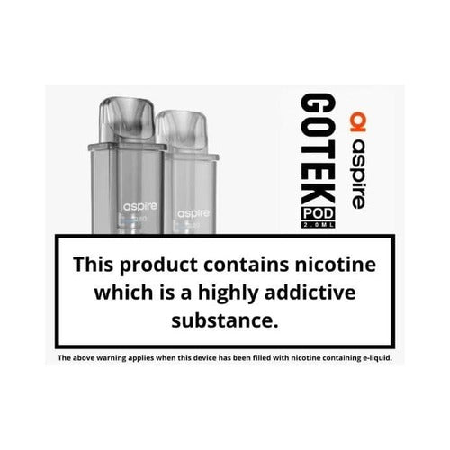 Aspire Gotek X Replacement Pods - Golden Vape Aspire Gotek X Replacement Pods - Golden Vape