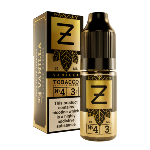 Vanilla Tobacco 10ml 50/50 E-liquid by Zeus Juice