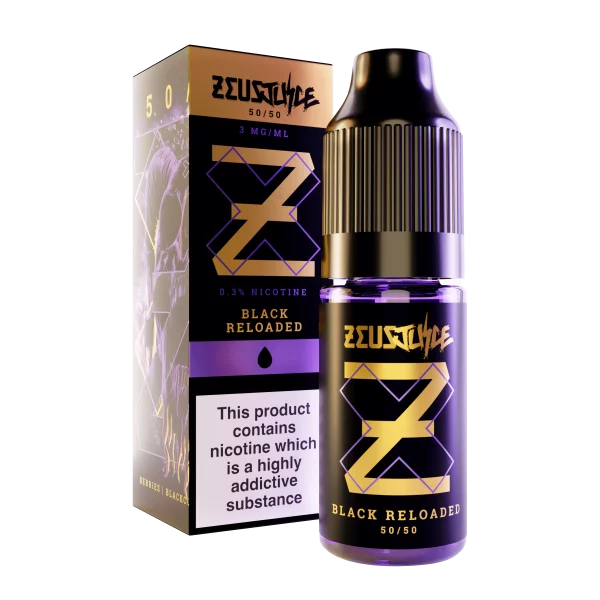 Black Reloaded E-liquid by Zeus Juice