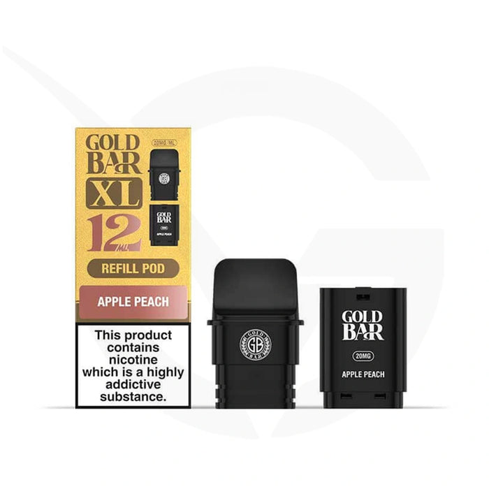 Apple Peach Gold Bar XL Refill Pack