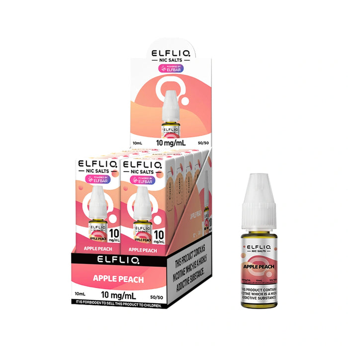 Elf bar Elfliq 10ml Nic Salt E-Liquids - Pack of 10