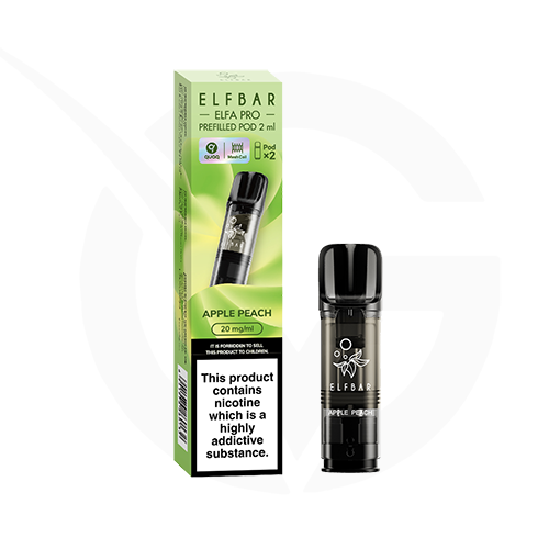 Apple Peach Elfa Pro Prefilled Pods by Elf Bar