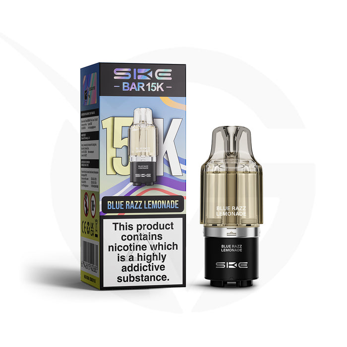 SKE Bar 15K Blue Razz Lemonade Refill Pods