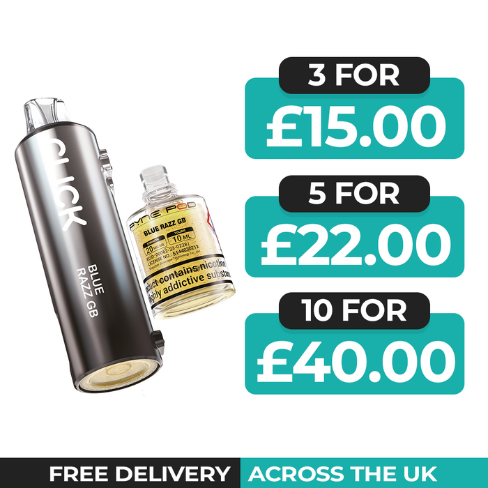Pyne Pod Click Blue Razz GB Refill Pods