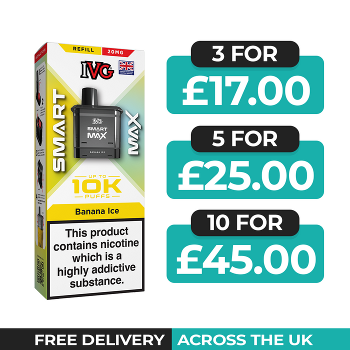 IVG Smart Max Banana Ice Refill Pods