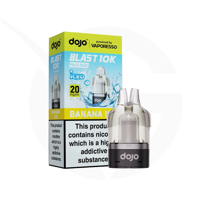 Banana Ice Dojo Blast 10000 Refill Pack