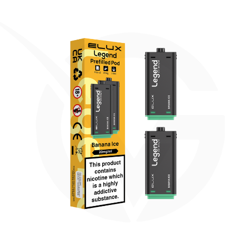 Banana Ice Elux Legend 1500 2in1 Prefilled Pods