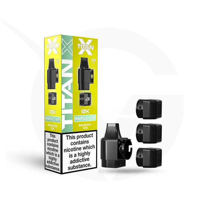 Banana Ice Titan X Refill Pack