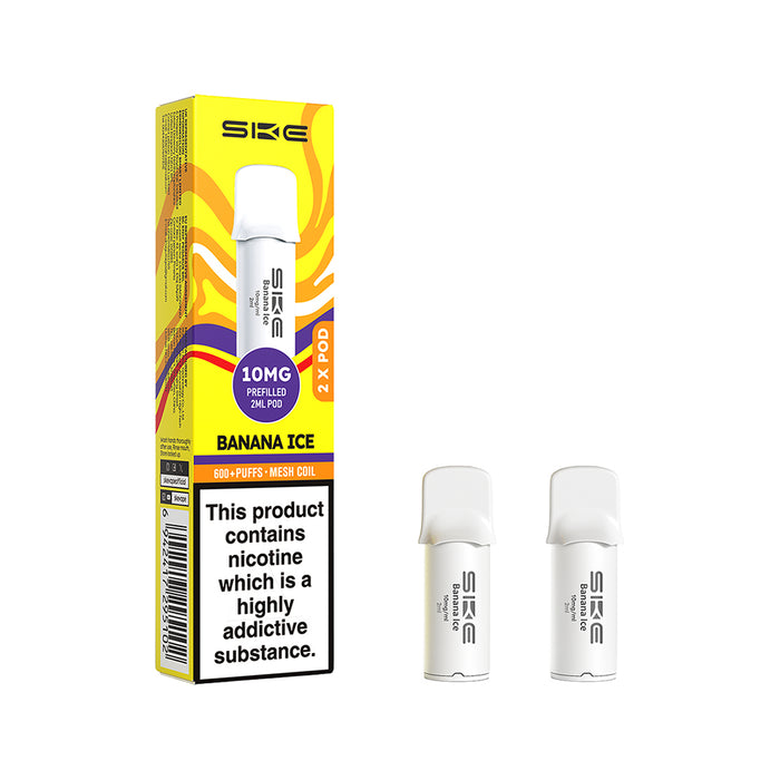 Banana Ice Crystal 600 Pro Prefilled Pods by SKE