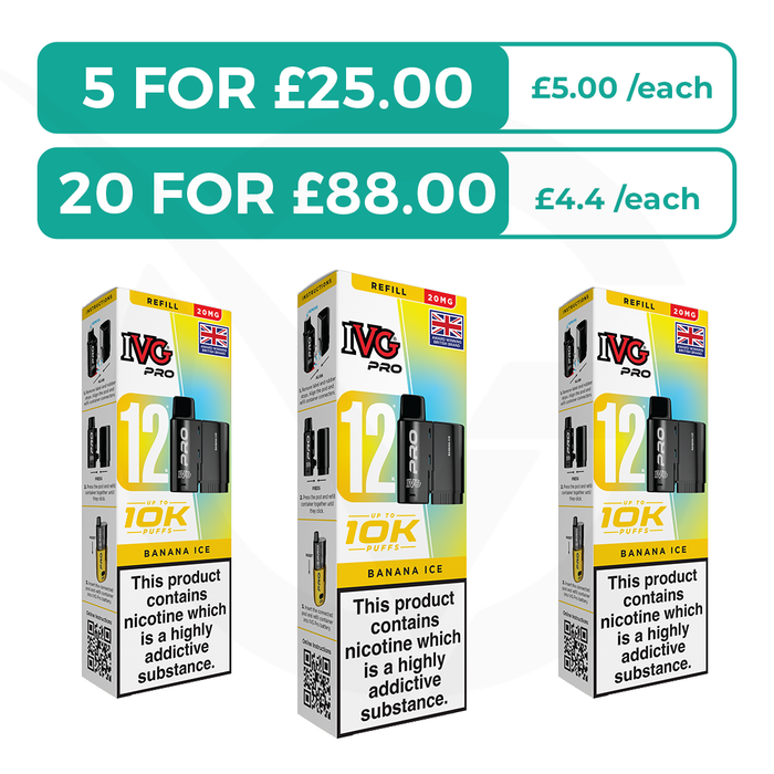 IVG Pro 12 Prefilled Pod Kit Review IVG Pro 12 Prefilled Pod Kit Review