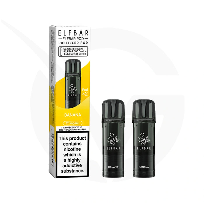 Banana Prefilled Pods By Elf Bar 600