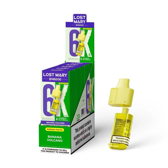 Lost Mary BM6000 Refill Pods - Box of 5 & 10
