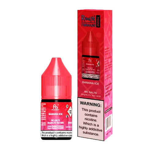 Banana Ice Vape 7000 Randm Tornado 7000 Puffs Disposable Vape| Banana  Milkshake