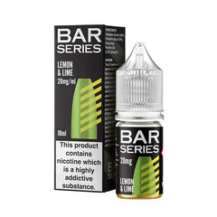 Lemon and Lime Nic Salt E-liquid by Bar Series