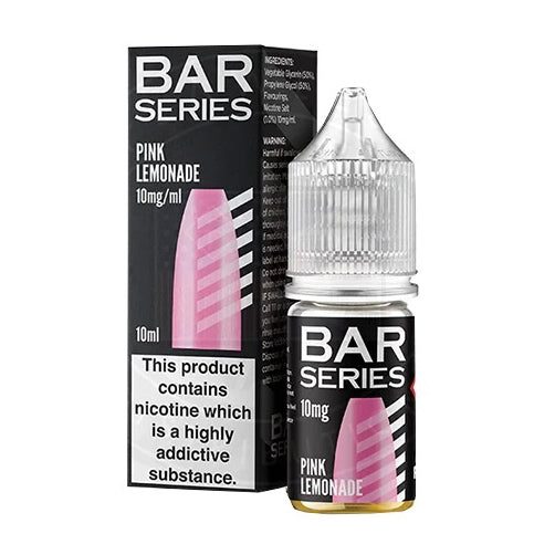 Pink Lemonade 10ml Nic Salt E-liquid by Bar Series