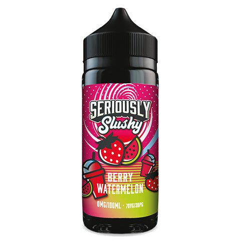 Berry Watermelon 100ml Shortfill E-Liquid By Seriously Slushy